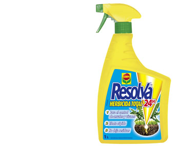 Herbicida total de efecto rápido y sin residuos
